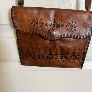 Brown Leather Handcrafted Women's Bag
